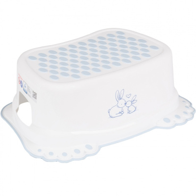 Подставка для ног антискользящая Кролики Little Bunnies Tega Baby KR-006-103 белый